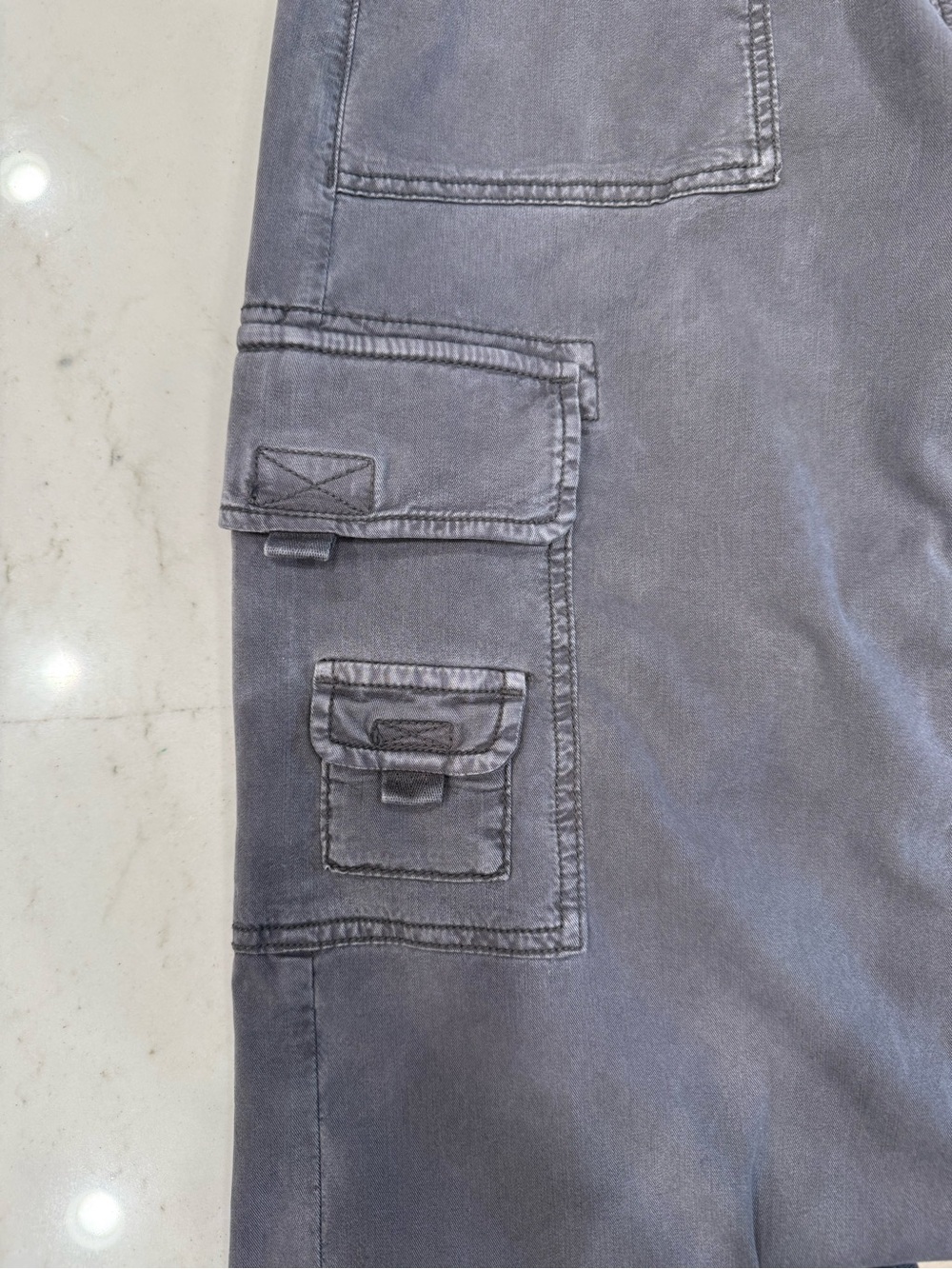 American Eagle Outfitters Gray Straight Leg Cargo Pants - Picture 9 of 12